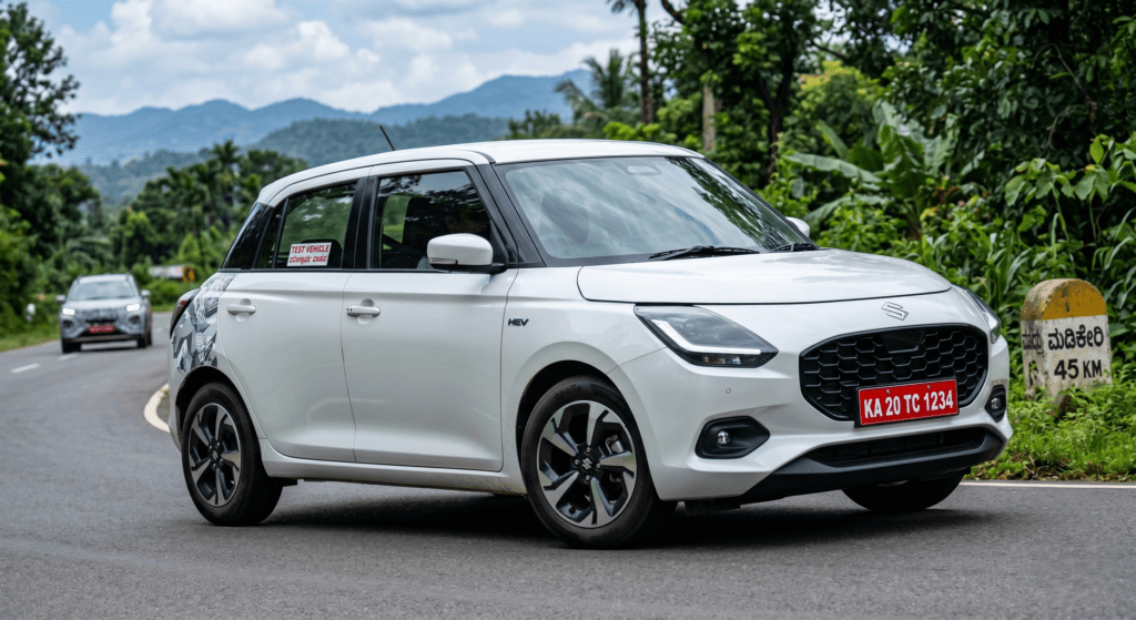 Maruti Swift Hybrid 2026 New Maruti Swift Hybrid 2026 Leaked Model