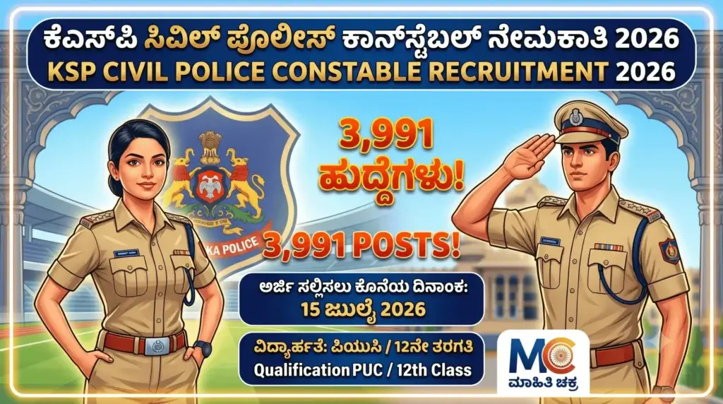 KSP Civil Police Constable