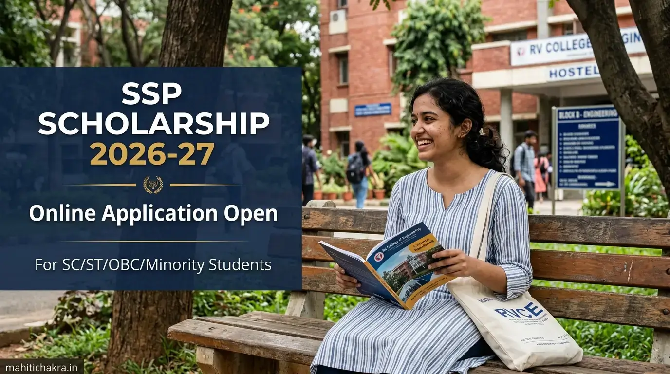 SSP Scholarship 2026-27: ಆನ್ಲೈನ್ ಅರ್ಜಿ ಹಾಗೂ ಕೊನೆಯ ದಿನಾಂಕ