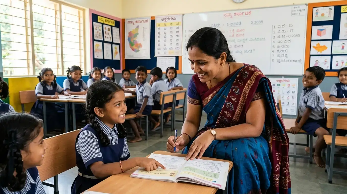 Karnataka 15000 Teacher Recruitment 2026 Notification Mahiti Chakra