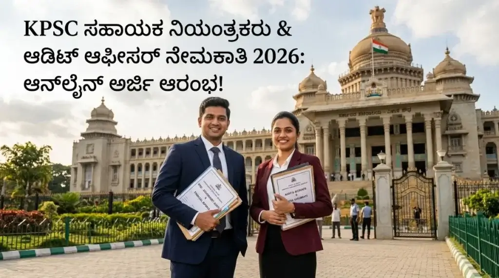 KPSC Assistant Controller and Audit Officer Recruitment 2026 Apply Online