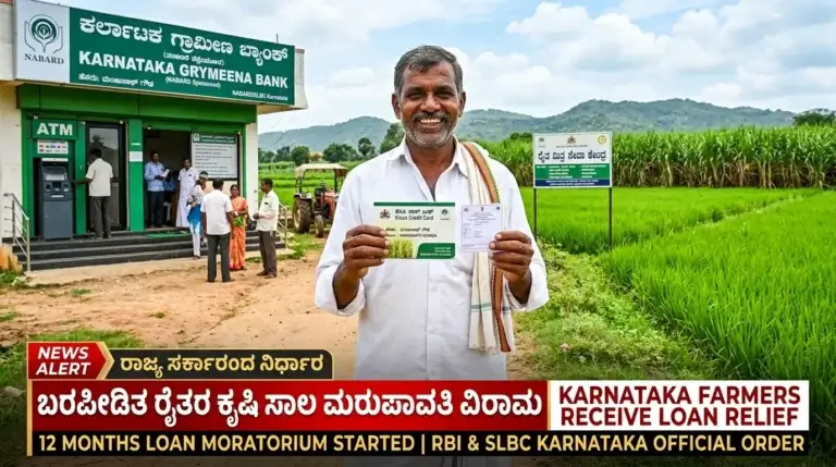 ಬರಪೀಡಿತ ರೈತರ ಸಾಲ ಮರುಪಾವತಿ ವಿರಾಮ: ಅನುಷ್ಠಾನದ ಅವಧಿ ಆರಂಭ! 12 ತಿಂಗಳ ಕಾಲ ಸಾಲ ಕಟ್ಟುವಂತಿಲ್ಲ, ಸರ್ಕಾರದ ಕಟ್ಟುನಿಟ್ಟಿನ ಅಧಿಕೃತ ಆದೇಶ